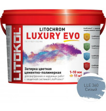 Цементно-полимерная затирка Litokol Litochrom Luxury EVO LLE 360 Сизый L0500590002 2 кг