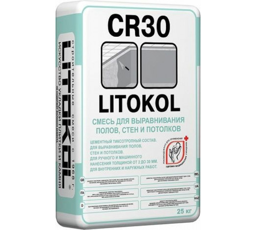 Штукатурка Litokol CR30 L0478360002 25 кг