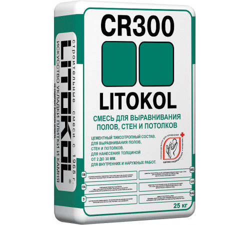 Штукатурка Litokol CR300 L0480000002 25 кг