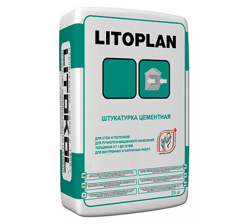 Штукатурка Litokol Litoplan L0421220002 25 кг