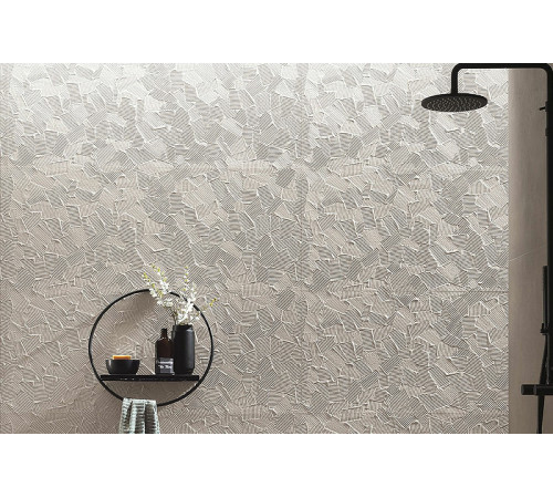 Керамическая плитка Fap Ceramiche Lumina Sand Art Touch White Extra Matt RT fPK8 настенная 50x120 см