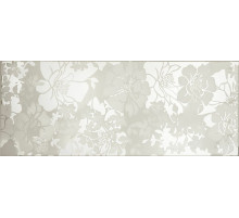 Керамический декор Cedam Lustri Flower Bianco Lucido DFB.041 20х50 см