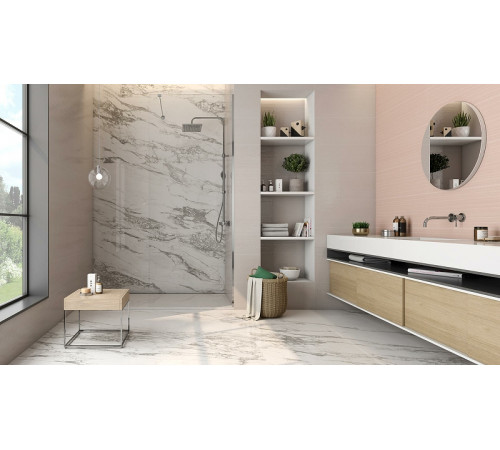 Керамическая плитка Pamesa Ceramica Macassar White Rec настенная 30X90 см