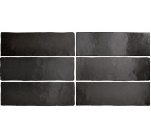 Керамическая плитка Equipe Magma Black Coal 24962 настенная 6,5х20 см