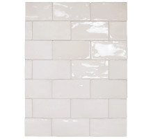 Керамическая плитка Equipe Manacor White 26909 настенная 7,5х15 см