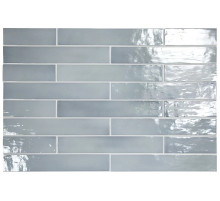 Керамическая плитка Equipe Manacor Blue Луна 26921 настенная 6,5х40 см