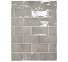Керамическая плитка Equipe Manacor Mercury Grey 26907 настенная 7,5х15 см