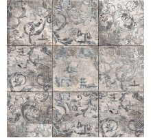 Керамический декор Mainzu Mandala Decor Singapur Grey 20х20 см