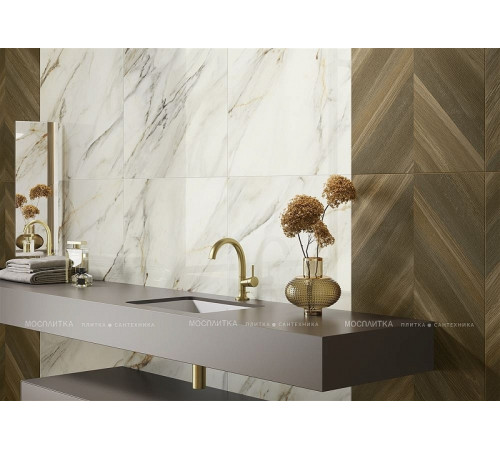 Керамическая плитка Villeroy&Boch Marble Arch Arctic Gold 7R 2Q 40х120 K1440MA200 настенная 40х120 см