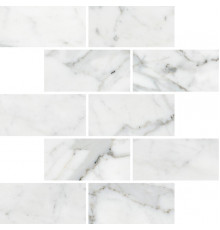 Мозаика Kerranova Marble Trend Carrara K-1000/LR/m13 30,7x30,7см