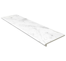 Ступень Gres de Aragon Marble Rect Carrara Blanco 31,5х119,7 см