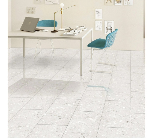 Керамогранит Art&Natura Ceramica Marmo River Mosaic White Glossy 60х120 см