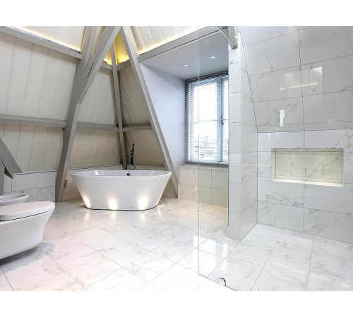 Керамогранит Porcelanosa Marmol Carrara Blanco Brillo L 100325575 59,6х59,6 см