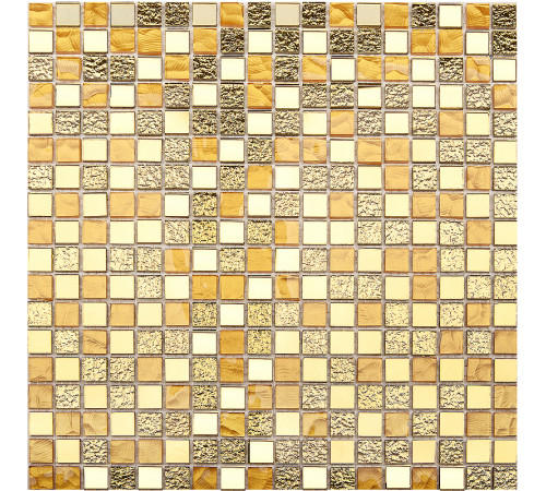 Керамическая мозаика StarMosaic Metal Mix Gold JMG21501 30x30 см