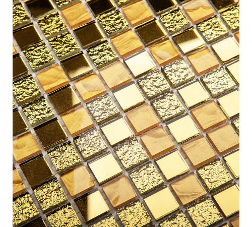 Керамическая мозаика StarMosaic Metal Mix Gold JMG21501 30x30 см