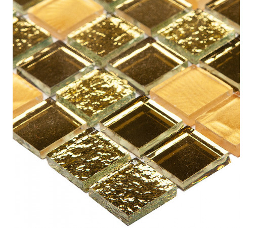 Керамическая мозаика StarMosaic Metal Mix Gold JMG21501 30x30 см