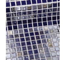 Стеклянная мозаика Ezarri Metal Azurita 31,3х49,5 см