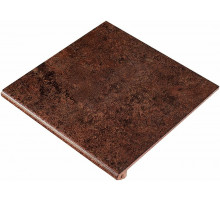 Ступень фронтальная Exagres Peld.Metalica Cherry 33х33 см