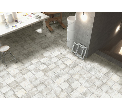 Керамогранит Tuscania Ceramiche Meteora Bianco R61ME.BI 61х61 см