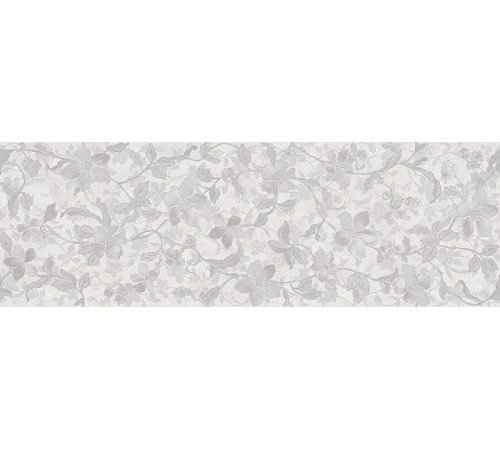 Керамическая плитка Emigres Microcemento Blanco Floral настенная 30x90 см