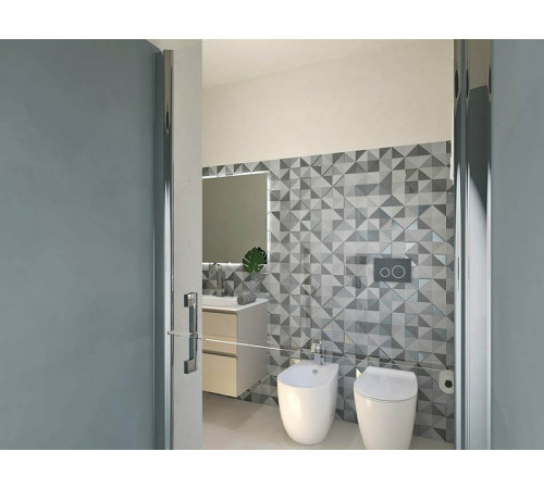 Керамическая плитка Fap Ceramiche Milano Mood Texture Triangoli RT fQDF настенная 50x120 см