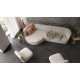 Керамическая плитка Fap Ceramiche Milano Mood Tropical Bianco e Nero fQDG Ret 50x120 см