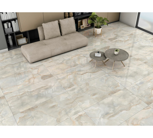 Керамогранит GlobalTile Miller Onyx GT Бежевый полированный GT120605902PR 60х120 см