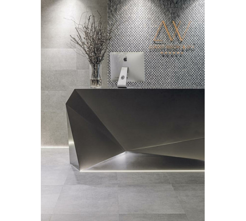 Керамическая плитка Porcelanosa Mirage-Image Silver P97600131 настенная 59,6x150 см