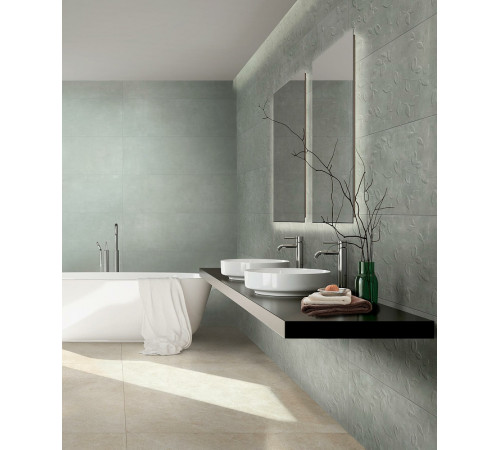 Керамическая плитка Marazzi Ragno Mixed Verde Ret R9U5 настенная 40х120 см