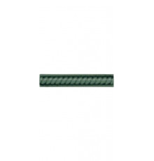 Керамический бордюр Adex Modernista Trenza PB C/C Verde Oscuro 2,5х15 см