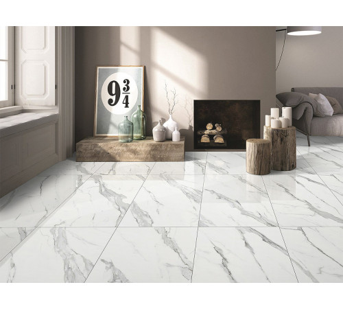 Керамогранит Infinity Ceramica Montello Bianco Polished 60х120 см