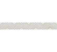 Керамический бордюр Lasselsberger Ceramics Мореска белый 1504-0171 4,9х40 см