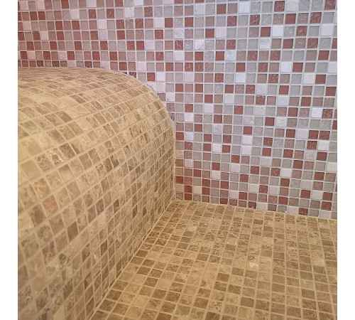 Мозаика Caramelle mosaic Naturelle 4 мм Olbia 30,5x30,5 см