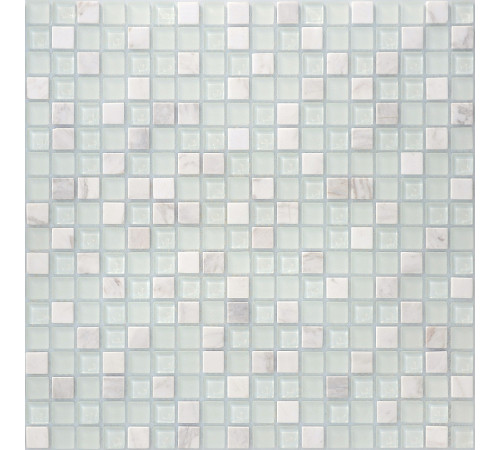 Мозаика Caramelle mosaic Naturelle 4 мм Mont Blanc 30,5x30,5 см