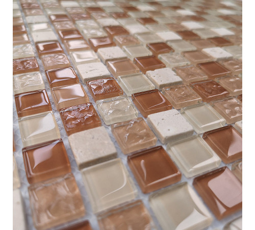 Мозаика Caramelle mosaic Naturelle 4 мм Olbia 30,5x30,5 см