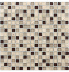 Мозаика Caramelle mosaic Naturelle 4 мм Island 30,5x30,5 см