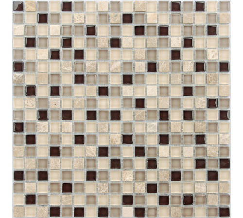 Мозаика Caramelle mosaic Naturelle 4 мм Island 30,5x30,5 см