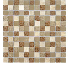 Мозаика Caramelle mosaic Naturelle 8 мм Amber 30x30 см