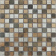 Мозаика Caramelle mosaic Naturelle 8 мм Alcantara Ruggine 29,8x29,8 см