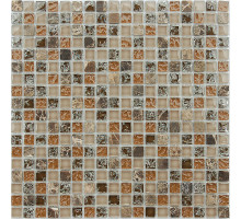 Мозаика Caramelle mosaic Naturelle 8 мм Klondike 30,5x30,5 см