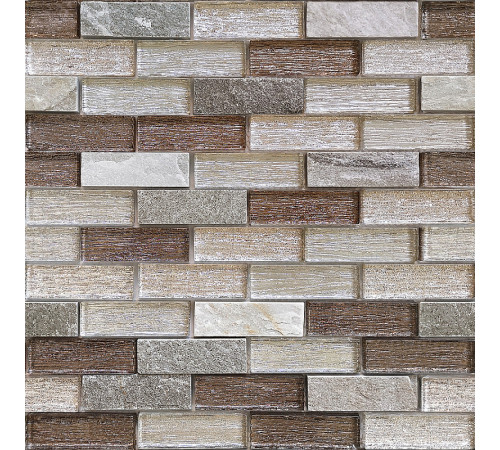 Мозаика Caramelle mosaic Naturelle 8 мм Onega 29,8x29,8 см