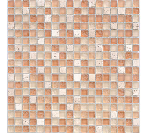 Мозаика Caramelle mosaic Naturelle 8 мм Olbia 30,5x30,5 см