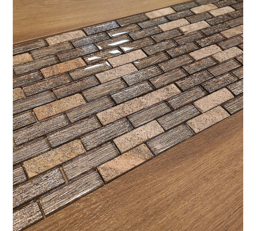 Мозаика Caramelle mosaic Naturelle 8 мм Corcovado 29,8x29,8 см