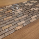 Мозаика Caramelle mosaic Naturelle 8 мм Corcovado 29,8x29,8 см