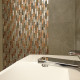 Мозаика Caramelle mosaic Naturelle 8 мм Alcantara Ruggine 26x29,8 см