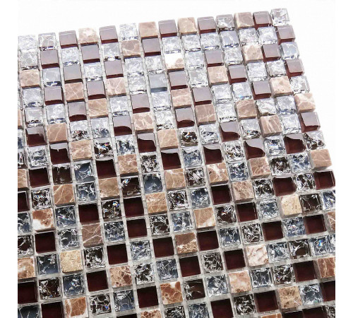 Мозаика Caramelle mosaic Naturelle 8 мм Fiji 30,5x30,5 см