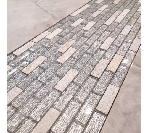 Мозаика Caramelle mosaic Naturelle 8 мм Medina 29,8x29,8 см