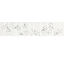 Керамический бордюр Ascot England Bianco Listello Romantico EG10LR 7,1х33,3 см