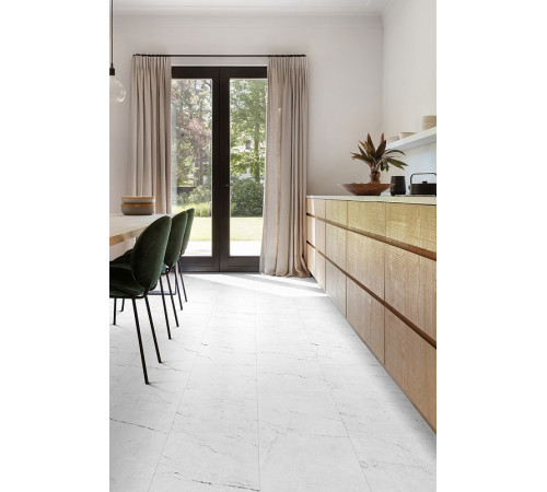 Виниловый ламинат Moduleo Next Acoustic  112  Carrara Marble 610х303х5 мм