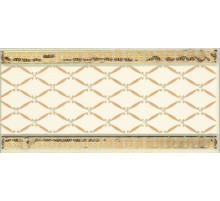 Керамический бордюр Ape Noblesse Cenefa Delis Marfil Gold S001229 10x20 см